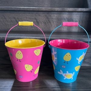 Creative bag pink and blue Easter time cans brand new